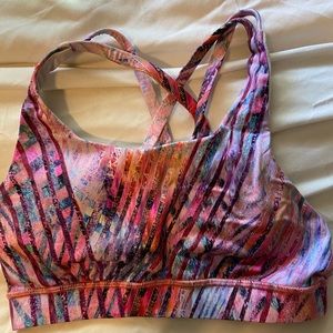 Lululemon multicolored sports bra!